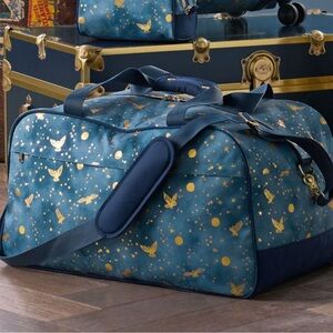 Pottery Barn Harry Potter Enchanted Night Sky Jet Set Duffle Bag
